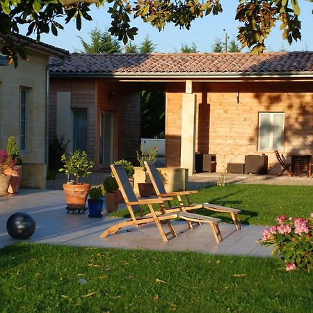 Les Ambeles Bed & Breakfast Saint-Magne-de-Castillon Екстериор снимка