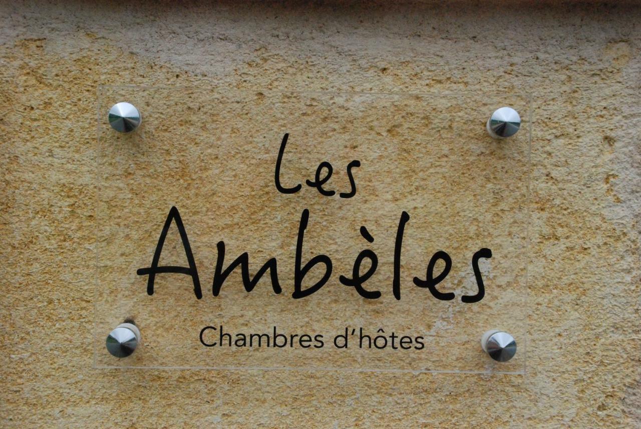 Les Ambeles Bed & Breakfast Saint-Magne-de-Castillon Екстериор снимка